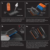 HumminGuru I-Brush - Vinyl Record Cleaning Kit