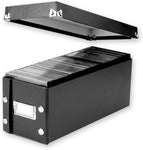 Snap-N-Store CD Storage Box - 2 Pack - Stores Up to 165 Discs