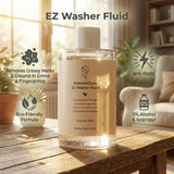 HumminGuru EZ Record Washer, Manual Vinyl Record Cleaner Machine with Easy Spin & Watertight Label Clamp, Record Cleaning Kit with Gentle Goat-Hair Brushes, Alcohol-Free LP Fluid, Drying Rack & Cloth