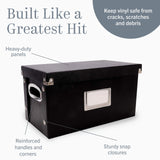Snap-N-Store Vinyl 45 Record Box - For 45 RPM Records