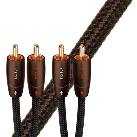 AudioQuest - Big Sur Analog Audio Interconnect RCA Cable (3.0 meters)