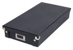 Snap-N-Store Cassette Tape Storage Box - 2 Pack, Holds Up to 50 Cassettes