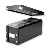 Snap-N-Store CD Storage Box - 2 Pack - Stores Up to 165 Discs