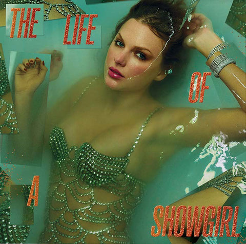 Taylor Swift - The Life of a Showgirl (Portofino Orange Glitter Vinyl) (LP)