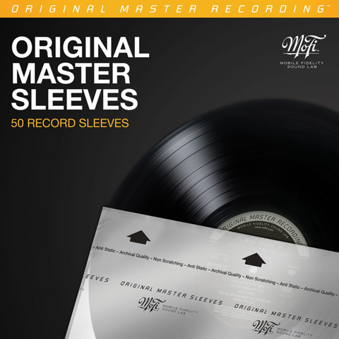 50 Mobile Fidelity (MoFi) Original Master Record Inner Sleeves - Vinyl Provisions